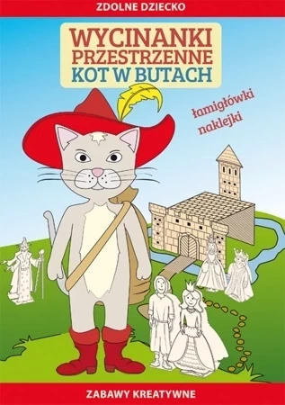 Wycinanki Przestrzenne Kot W Butach