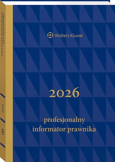 Profesjonalny Informator Prawnika 2026, granatowy (format B5)
