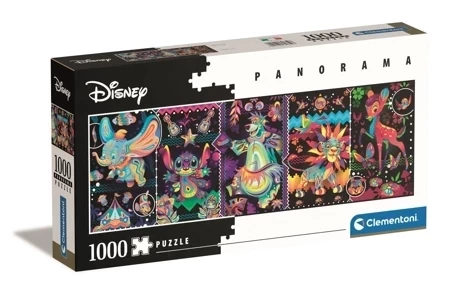 Puzzle 1000 panoramiczne Disney classics 39659