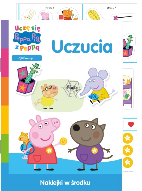 Uczucia. Uczę się z Peppą. Świnka Peppa