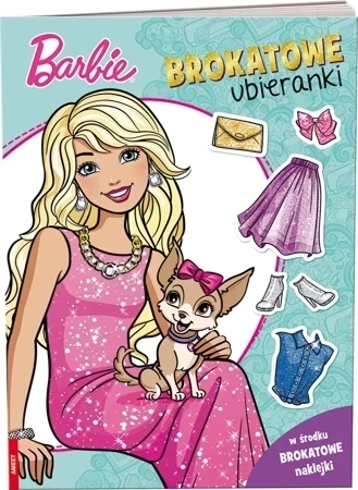 Barbie(R). Brokatowe Ubieranki