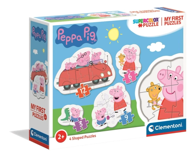 Puzzle 12 układanka Świnka Peppa 20829