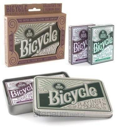 Karty Retro Tin Gift Set Bicycle