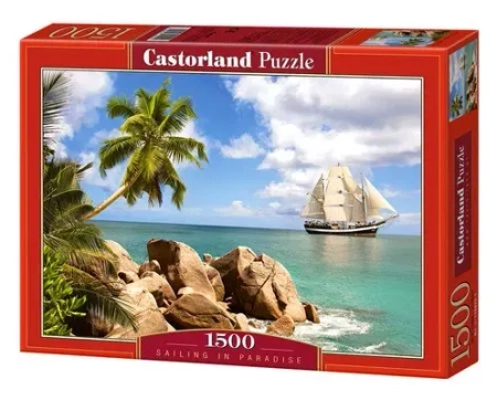 Puzzle 1500 Skalne wybrzeże CASTOR