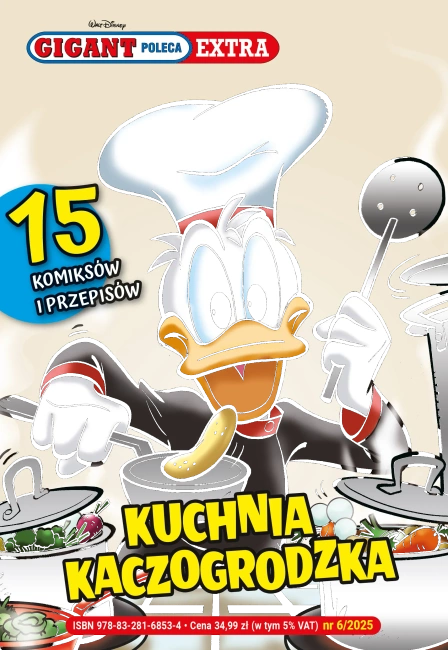 Kuchnia kaczogrodzka. Gigant Poleca Extra. Tom 6/2025