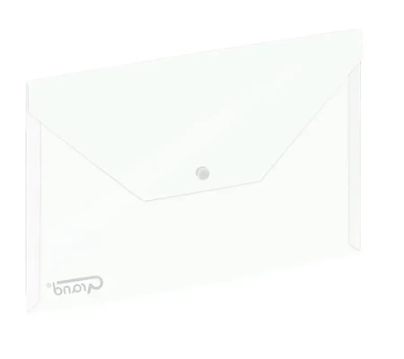 Koperta A4 na zatrzask biała GRAND