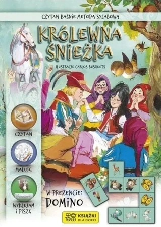 Królewna Śnieżka. Czytam baśnie metodą sylabową