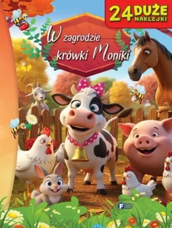 W zagrodzie krówki Moniki 24 naklejki