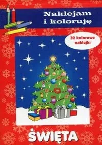 Naklejam i koloruję. Święta