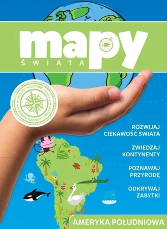 Ameryka południowa mapy świata