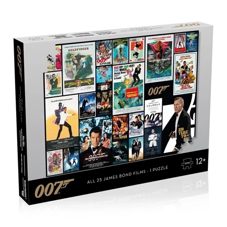 Puzzle 1000 James Bond 007 Posters