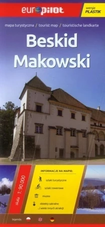 Beskid Makowski m.tur./Europilot/1:90000/laminowana/