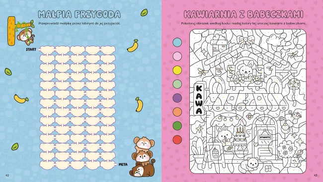 Księga łamigłówek. Urocze babeczki