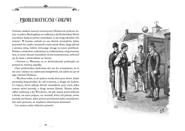 Myśl jak Sherlock Holmes. Księga zagadek, które zaskoczą nawet największego detektywa