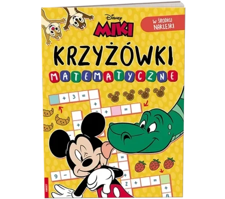 Disney Miki Krzyżówki matematyczne KRZ-9102
