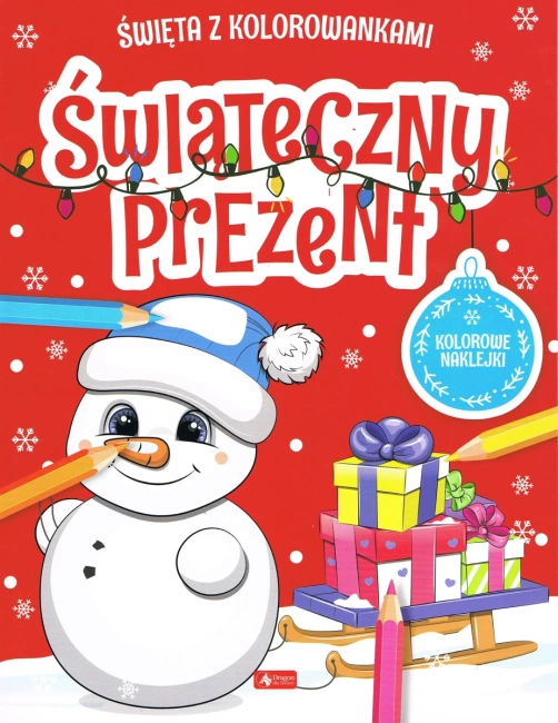 Święta z kolorowankami. Świąteczny prezent