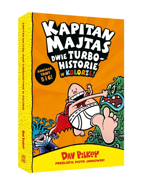 Kapitan Majtas. Dwie turbohistorie w kolorze (Tomy 5 i 6)