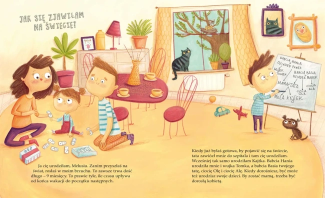 O maluchu w brzuchu czyli skąd się biorą dzieci