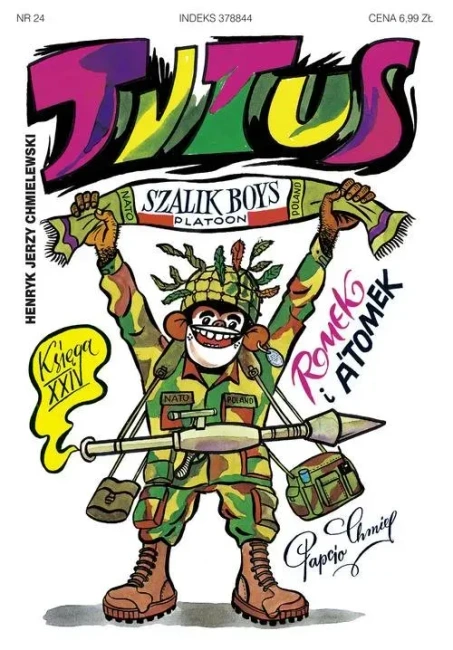 Tytus Romek i A'Tomek. Księga 24. Tytus w NATO