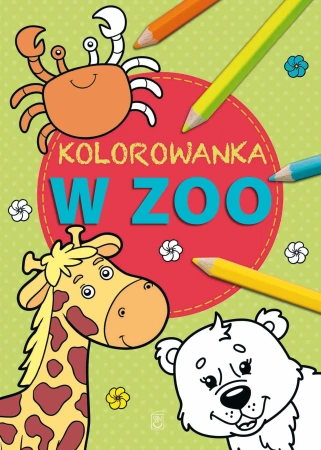 Kolorowanka Zwierzęta w zoo