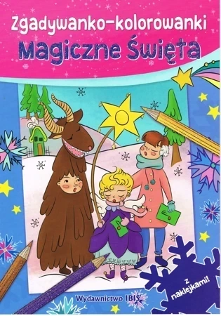 Zgadywanko-kolorowanki. Magiczne święta