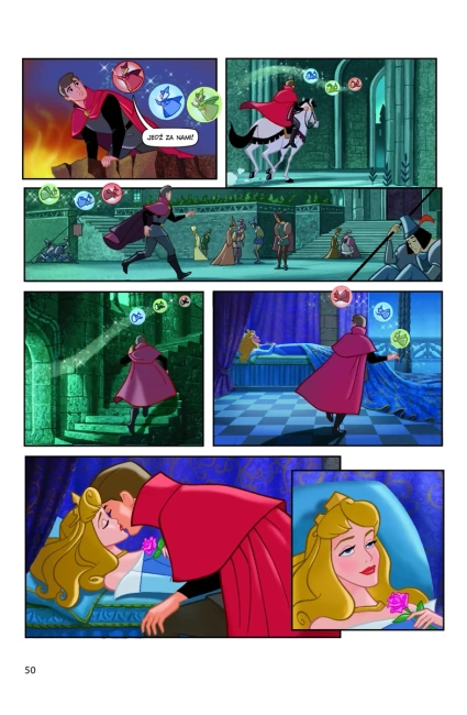 Śpiąca Królewna. Klasyczne baśnie Disneya w komiksie