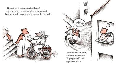 Misia postanawia odejść. Misia i Kostek