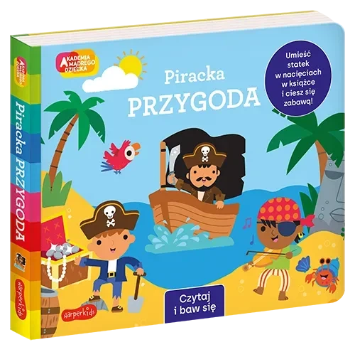 Piracka przygoda. Akademia Mądrego Dziecka. Czytaj i baw się
