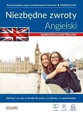 Angielski. Niezbędne zwroty + CD MP3 wyd.2022