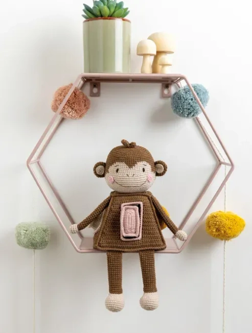 Szydełkowanie. Zabawki aktywizujące.