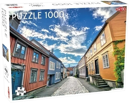Puzzle 1000 Around the World Nothern Stars Trondheim Old Town