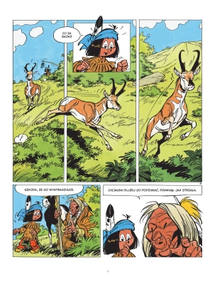 Yakari i widłorogi. Yakari