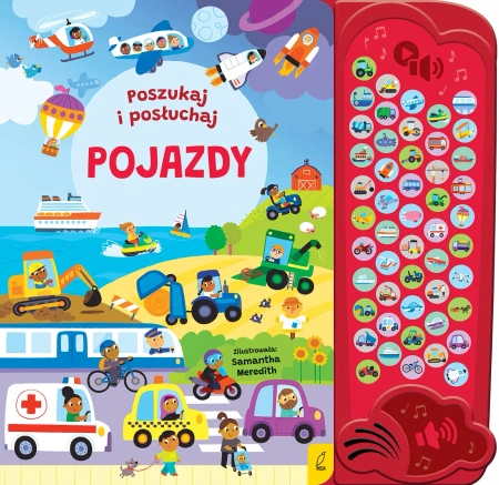 Pojazdy. Poszukaj i posłuchaj