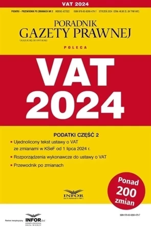 VAT 2024 Podatki-Przewodnik po zmianach 2/2024