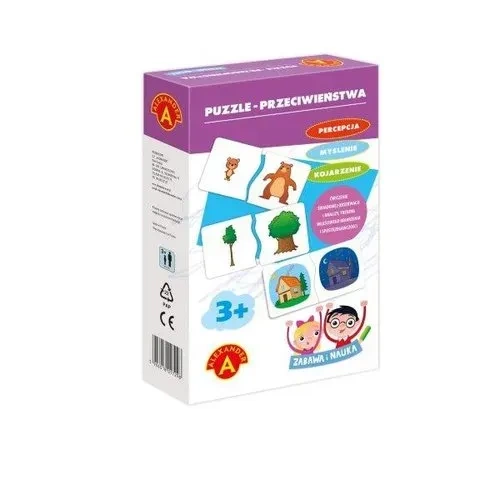 Zabawa i Nauka - Puzzle Przeciwieństwa ALEX