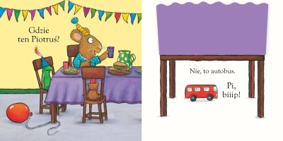 A kuku! Na urodzinach. Pola i Piotruś