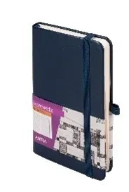 Skorowidz A6 granatowy