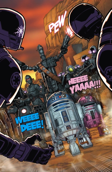 Star Wars. Mroczne droidy. Drużyna D