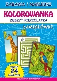 Kolorowanka Zeszyt pięciolatka