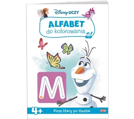 Disney uczy Kraina lodu Alfabet do kolorowania UKOA-9301