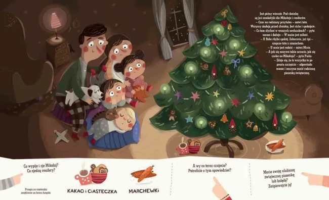 Pucio urządza wigilię, czyli świąteczne słowa i zadania dla przedszkolaków