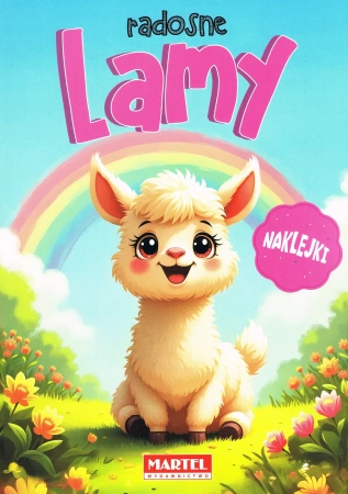 Kolorowanka z naklejkami Radosne lamy