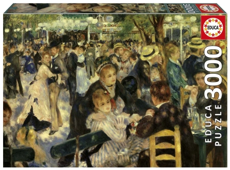 Puzzle 3000 Bal w Moulin de la Galette Auguste Renoir 113435