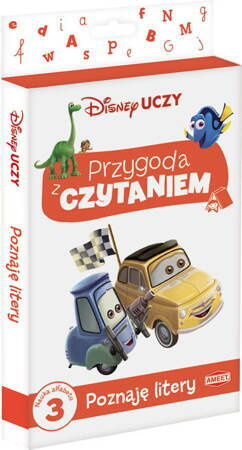 Disney uczy Filmy Przygoda z Czytaniem Poznaję litery PCK-2