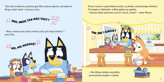 Mini-Blue. Bluey. Moja czytanka