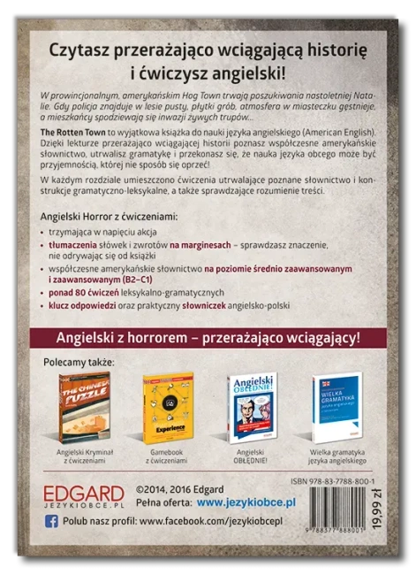 Angielski HORROR z ćwiczeniami The Rotten Town Poziom B2-C1