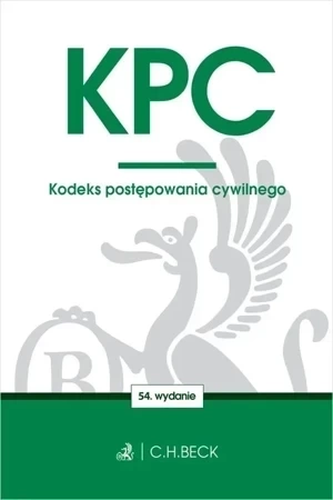 KPC Kodeks postępowania cywilnego (wyd. 54/2021)
