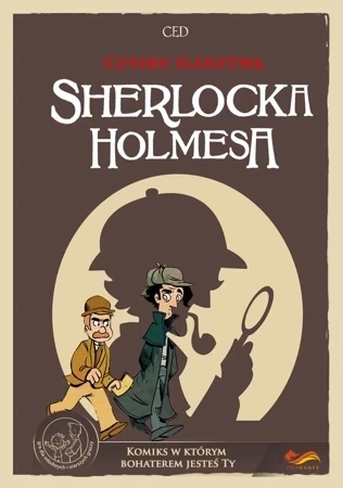 Komiksy paragrafowe. Cztery śledztwa Sherlocka Holmesa (dodruk 2018)
