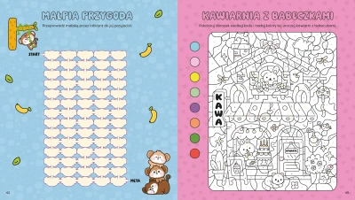 Księga łamigłówek. Urocze babeczki