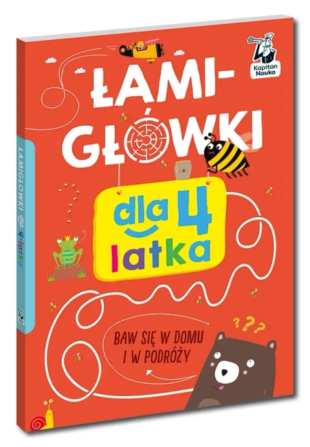 Łamigłówki dla 4-latka. Kapitan Nauka